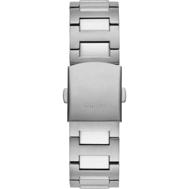 Guess Men’s Quartz Silver Stainless Steel Blue Dial 42mm Watch GW0572G1 UAE DUBAI AJMAN SHARJAH ABU DHABI RAS AL KHAIMA UMM UL QUWAIN ALAIN FUJAIRAH