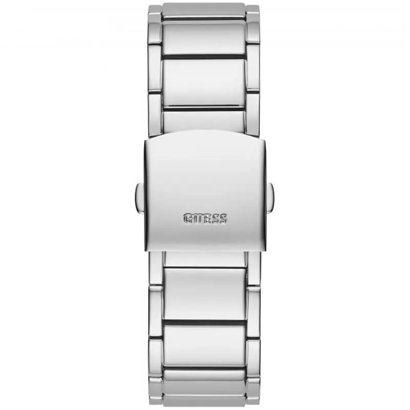 Guess Men’s Quartz Silver Stainless Steel Silver Dial 43mm Watch GW0094G1 UAE DUBAI AJMAN SHARJAH ABU DHABI RAS AL KHAIMA UMM UL QUWAIN ALAIN FUJAIRAH