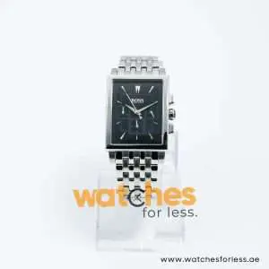 Hugo Boss Men’s Quartz Silver Stainless Steel Black Dial 33mm Watch 1512873 UAE DUBAI AJMAN SHARJAH ABU DHABI RAS AL KHAIMA UMM UL QUWAIN ALAIN FUJAIRAH