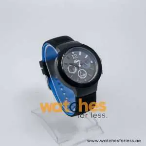 Lacoste Men’s Quartz Black Silicone Strap Grey & Black Dial 44mm Watch 2010706 UAE DUBAI AJMAN SHARJAH ABU DHABI RAS AL KHAIMA UMM UL QUWAIN ALAIN FUJAIRAH