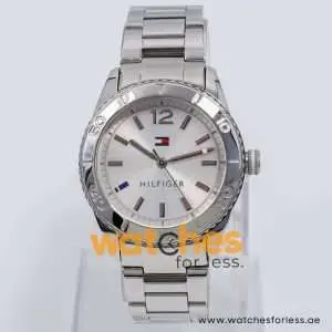 Tommy Hilfiger Women’s Quartz Silver Stainless Steel Silver Dial 38mm Watch 1781267/2 UAE DUBAI AJMAN SHARJAH ABU DHABI RAS AL KHAIMA UMM UL QUWAIN ALAIN FUJAIRAH