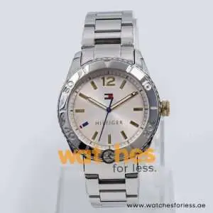 Tommy Hilfiger Women’s Quartz Silver Stainless Steel Silver Dial 38mm Watch 1781267/1 UAE DUBAI AJMAN SHARJAH ABU DHABI RAS AL KHAIMA UMM UL QUWAIN ALAIN FUJAIRAH