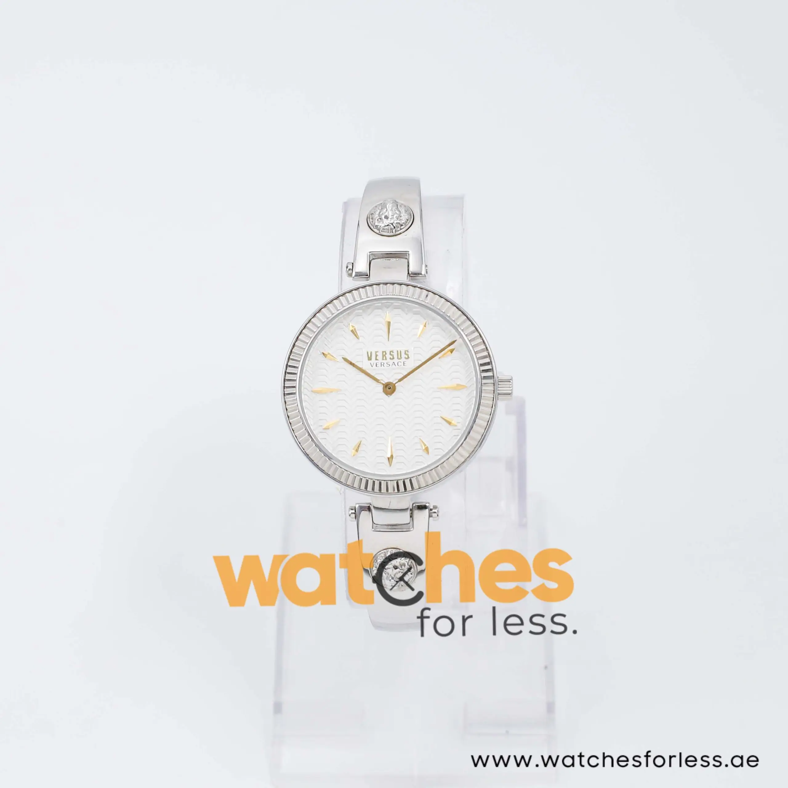 Versus by Versace Women’s Quartz Silver Stainless Steel White Dial 34mm Watch VSPEP0119 UAE DUBAI AJMAN SHARJAH ABU DHABI RAS AL KHAIMA UMM UL QUWAIN ALAIN FUJAIRAH