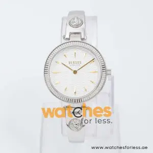 Versus by Versace Women’s Quartz Silver Stainless Steel White Dial 34mm Watch VSPEP0119 UAE DUBAI AJMAN SHARJAH ABU DHABI RAS AL KHAIMA UMM UL QUWAIN ALAIN FUJAIRAH