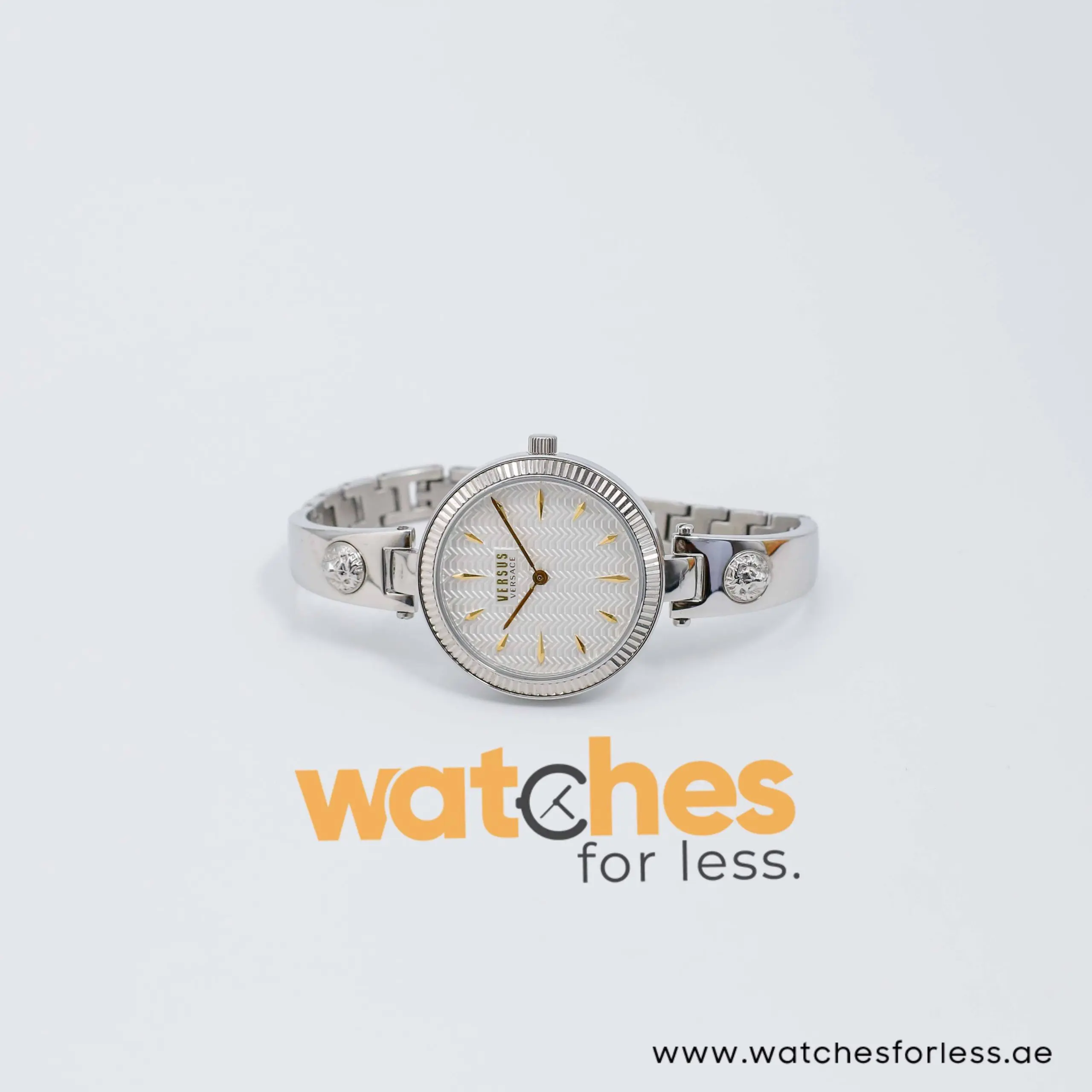 Versus by Versace Women’s Quartz Silver Stainless Steel White Dial 34mm Watch VSPEP0119 UAE DUBAI AJMAN SHARJAH ABU DHABI RAS AL KHAIMA UMM UL QUWAIN ALAIN FUJAIRAH