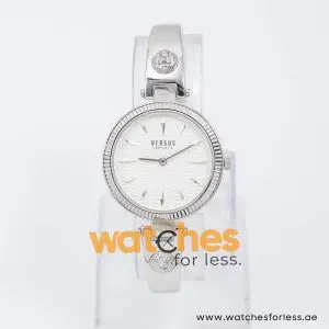Versus by Versace Women’s Quartz Silver Stainless Steel White Dial 34mm Watch VSPEP0119/1 UAE DUBAI AJMAN SHARJAH ABU DHABI RAS AL KHAIMA UMM UL QUWAIN ALAIN FUJAIRAH