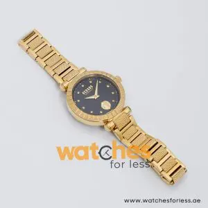 Versus Versace Women’s Quartz Gold Stainless Steel Black Dial 36mm Watch VSP717523 UAE DUBAI AJMAN SHARJAH ABU DHABI RAS AL KHAIMA UMM UL QUWAIN ALAIN FUJAIRAH