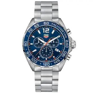Tag Heuer Formula 1 Men’s Quartz Swiss Made Silver Stainless Steel Blue Dial 43mm Watch CAZ1014.BA0842 UAE DUBAI AJMAN SHARJAH ABU DHABI RAS AL KHAIMA UMM UL QUWAIN ALAIN FUJAIRAH