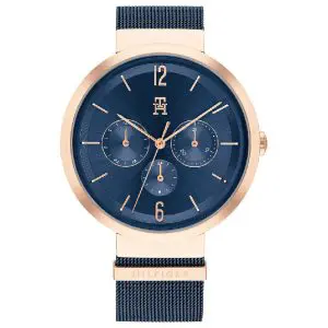 Tommy Hilfiger Women’s Quartz Blue Stainless Steel Blue Dial 40mm Watch 1782541 UAE DUBAI AJMAN SHARJAH ABU DHABI RAS AL KHAIMA UMM UL QUWAIN ALAIN FUJAIRAH
