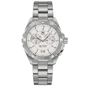 Tag Heuer Aquaracer Men’s Quartz Swiss Made Silver Stainless Steel White Dial 41mm Watch WAY111Y.BA0928 UAE DUBAI AJMAN SHARJAH ABU DHABI RAS AL KHAIMA UMM UL QUWAIN ALAIN FUJAIRAH