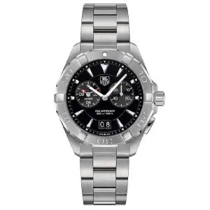 Tag Heuer Aquaracer Men’s Quartz Swiss Made Silver Stainless Steel Black Dial 40mm Watch WAY111Z.BA0928 UAE DUBAI AJMAN SHARJAH ABU DHABI RAS AL KHAIMA UMM UL QUWAIN ALAIN FUJAIRAH
