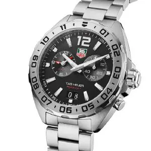 Tag Heuer Formula 1 Men’s Quartz Swiss Made Silver Stainless Steel Black Dial 41mm Watch WAZ111A.BA0875 UAE DUBAI AJMAN SHARJAH ABU DHABI RAS AL KHAIMA UMM UL QUWAIN ALAIN FUJAIRAH