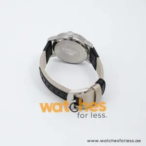 Lacoste Men’s Quartz Sand Nylon Strap Silver Dial 43mm Watch 2010340/1 UAE DUBAI AJMAN SHARJAH ABU DHABI RAS AL KHAIMA UMM UL QUWAIN ALAIN FUJAIRAH