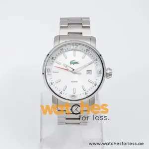 Lacoste Men’s Quartz Silver Stainless Steel Silver Sunray Dial 44mm Watch 2000436 Lacoste Men’s Quartz Silver Stainless Steel Silver Sunray Dial 44mm Watch 2000436 UAE DUBAI AJMAN SHARJAH ABU DHABI RAS AL KHAIMA UMM UL QUWAIN ALAIN FUJAIRAH