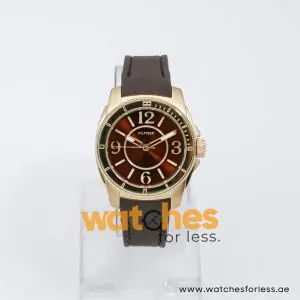 Tommy Hilfiger Women’s Quartz Dark Brown Silicone Strap Brown Dial 36mm Watch 1781140 UAE DUBAI AJMAN SHARJAH ABU DHABI RAS AL KHAIMA UMM UL QUWAIN ALAIN FUJAIRAH