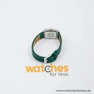 Lacoste Women’s Quartz Green Leather Strap White Dial 24mm Watch 2000639