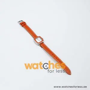 Lacoste Women’s Quartz Orange Leather Strap White Dial 21mm Watch 2000346 UAE DUBAI AJMAN SHARJAH ABU DHABI RAS AL KHAIMA UMM UL QUWAIN ALAIN FUJAIRAH