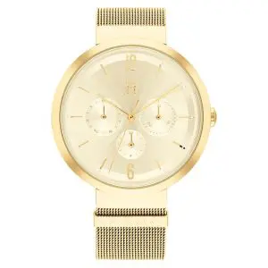 Tommy Hilfiger Women’s Quartz Gold Stainless Steel Gold Dial 40mm Watch 1782539 UAE DUBAI AJMAN SHARJAH ABU DHABI RAS AL KHAIMA UMM UL QUWAIN ALAIN FUJAIRAH
