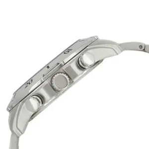 Guess Men’s Quartz Silver Stainless Steel Black Dial 46mm Watch W0598G2 UAE DUBAI AJMAN SHARJAH ABU DHABI RAS AL KHAIMA UMM UL QUWAIN ALAIN FUJAIRAH