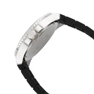 Guess Men’s Quartz Black Silicone Strap Black Dial 46mm Watch W0798G1 UAE DUBAI AJMAN SHARJAH ABU DHABI RAS AL KHAIMA UMM UL QUWAIN ALAIN FUJAIRAH