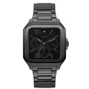Guess Men’s Quartz Black Stainless Steel Black Dial 42mm Watch GW0631G2 UAE DUBAI AJMAN SHARJAH ABU DHABI RAS AL KHAIMA UMM UL QUWAIN ALAIN FUJAIRAH