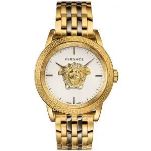 Versace Men’s Quartz Swiss Made TwoTone Stainless Steel Silver Dial 43mm Watch VERD00418 UAE DUBAI AJMAN SHARJAH ABU DHABI RAS AL KHAIMA UMM UL QUWAIN ALAIN FUJAIRAH
