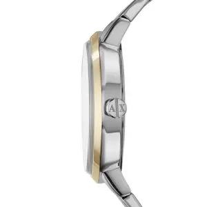 Armani Exchange Women’s Quartz Two Tone Stainless Steel Silver Dial 39mm Watch AX5369 UAE DUBAI AJMAN SHARJAH ABU DHABI RAS AL KHAIMA UMM UL QUWAIN ALAIN FUJAIRAH