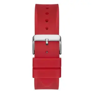 Guess Men’s Quartz Red Silicone Strap Black Dial 42mm Watch GW0203G5 UAE DUBAI AJMAN SHARJAH ABU DHABI RAS AL KHAIMA UMM UL QUWAIN ALAIN FUJAIRAH