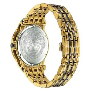 Versace Men’s Quartz Swiss Made TwoTone Stainless Steel Silver Dial 43mm Watch VERD00418 UAE DUBAI AJMAN SHARJAH ABU DHABI RAS AL KHAIMA UMM UL QUWAIN ALAIN FUJAIRAH
