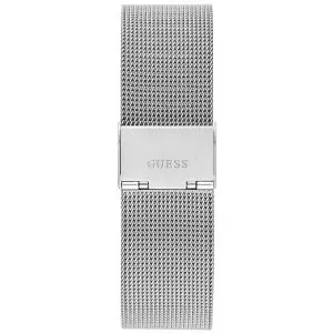 Guess Men’s Quartz Silver Stainless Steel Black Dial 44mm Watch GW0248G1 UAE DUBAI AJMAN SHARJAH ABU DHABI RAS AL KHAIMA UMM UL QUWAIN ALAIN FUJAIRAH