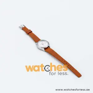 Lorus by Seiko Women’s Quartz Brown Leather Strap Silver Dial 27mm Watch RH785AX9
