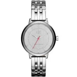 Armani Exchange Women’s Quartz Silver Stainless Steel Silver Dial 39mm Watch AX5360 UAE DUBAI AJMAN SHARJAH ABU DHABI RAS AL KHAIMA UMM UL QUWAIN ALAIN FUJAIRAH