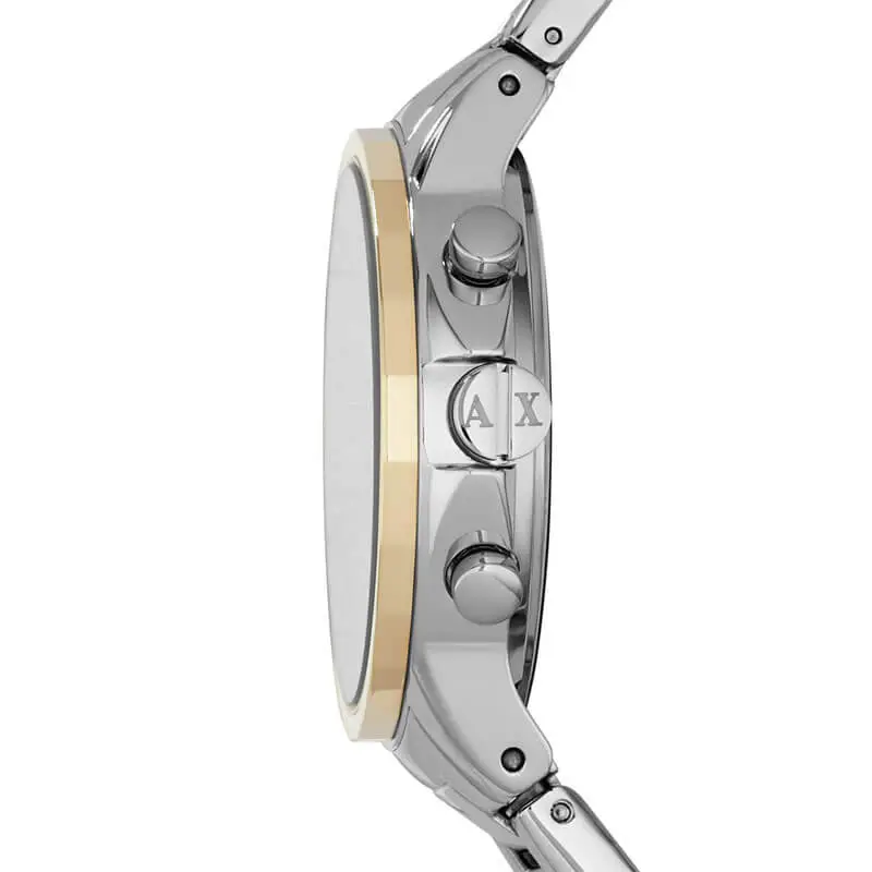 Armani Exchange Women’s Quartz Two Tone Stainless Steel Black Dial 36mm Watch AX4329 UAE DUBAI AJMAN SHARJAH ABU DHABI RAS AL KHAIMA UMM UL QUWAIN ALAIN FUJAIRAH