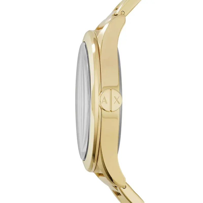 Armani Exchange Men’s Quartz Gold Stainless Steel Black Dial 44mm Watch AX2328 UAE DUBAI AJMAN SHARJAH ABU DHABI RAS AL KHAIMA UMM UL QUWAIN ALAIN FUJAIRAH
