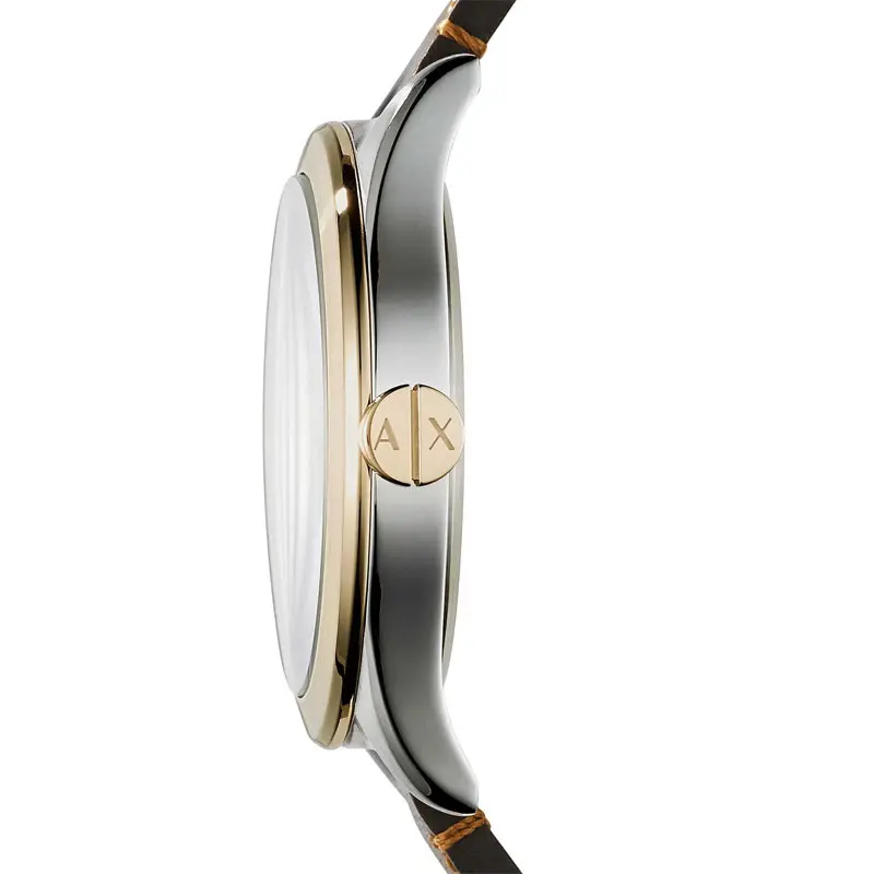Armani Exchange Men’s Quartz Brown Leather Strap Blue Dial 44mm Watch AX2334 UAE DUBAI AJMAN SHARJAH ABU DHABI RAS AL KHAIMA UMM UL QUWAIN ALAIN FUJAIRAH