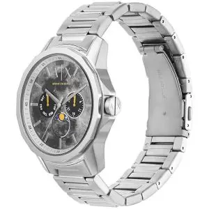 Armani Exchange Men’s Quartz Silver Stainless Steel Grey Dial 44mm Watch AX1736 UAE DUBAI AJMAN SHARJAH ABU DHABI RAS AL KHAIMA UMM UL QUWAIN ALAIN FUJAIRAH