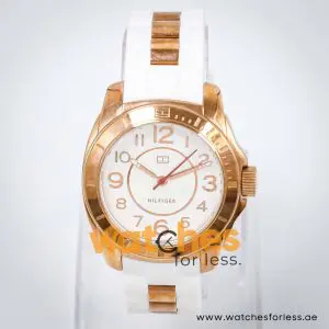 Tommy Hilfiger Women’s Quartz White Silicone Strap White Dial 36mm Watch 1781305 UAE DUBAI AJMAN SHARJAH ABU DHABI RAS AL KHAIMA UMM UL QUWAIN ALAIN FUJAIRAH