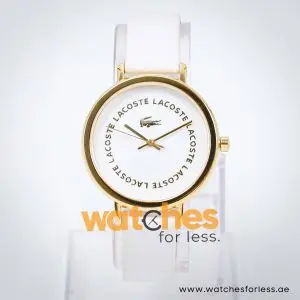 Lacoste Women’s Quartz White Leather Strap White Dial 35mm Watch 2000623