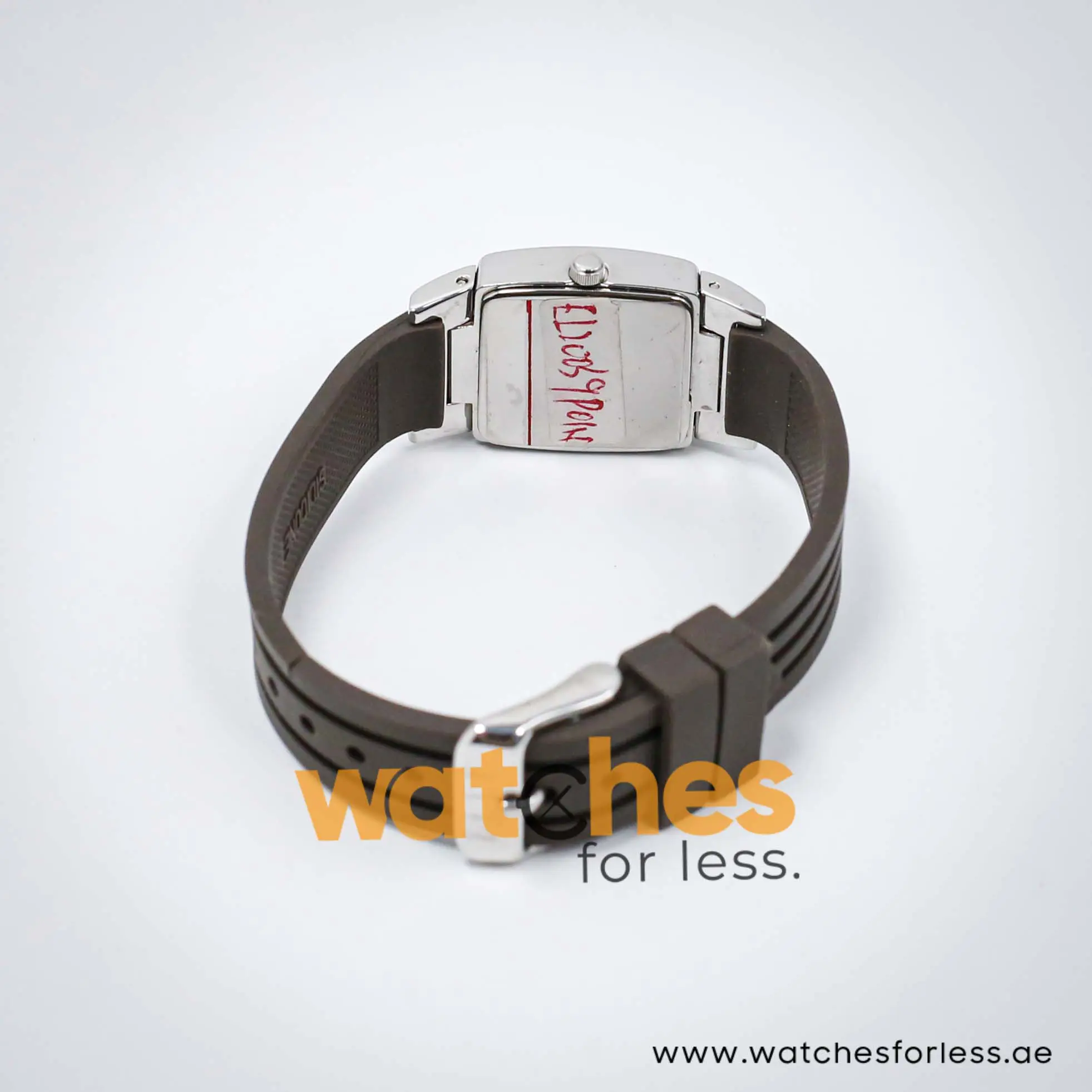 Elle Women’s Quartz Grey Silicone Strap Light Grey Dial 23mm Watch EL20039P03N UAE DUBAI AJMAN SHARJAH ABU DHABI RAS AL KHAIMA UMM UL QUWAIN ALAIN FUJAIRAH