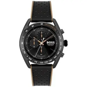 Hugo Boss Men’s Quartz Black Hybrid Strap Black Dial 44mm Watch 1514022 UAE DUBAI AJMAN SHARJAH ABU DHABI RAS AL KHAIMA UMM UL QUWAIN ALAIN FUJAIRAH