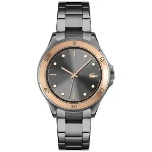 Lacoste Women’s Quartz Grey Stainless Steel Grey Dial 38mm Watch 2001224
