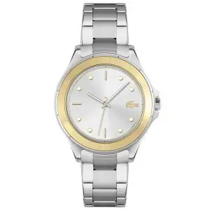 Lacoste Women’s Quartz Silver Stainless Steel Silver Sunray Dial 38mm Watch 2001222