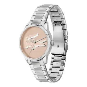 Lacoste Women’s Quartz Silver Stainless Steel Pink Dial 36mm Watch 2001173 UAE DUBAI AJMAN SHARJAH ABU DHABI RAS AL KHAIMA UMM UL QUWAIN ALAIN FUJAIRAH