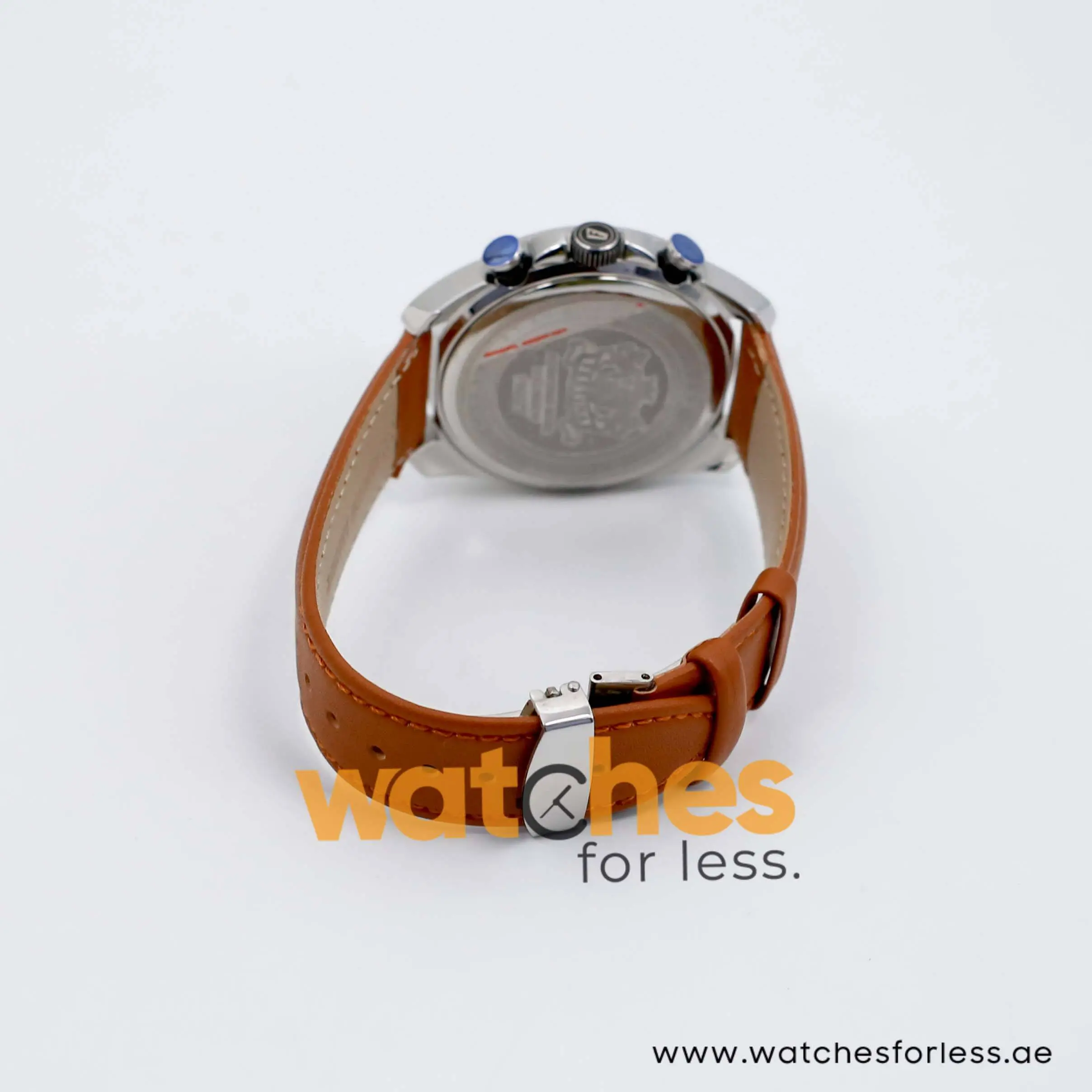 Festina Men’s Quartz Brown Leather Strap White Dial 44mm Watch F20377/8 UAE DUBAI AJMAN SHARJAH ABU DHABI RAS AL KHAIMA UMM UL QUWAIN ALAIN FUJAIRAH