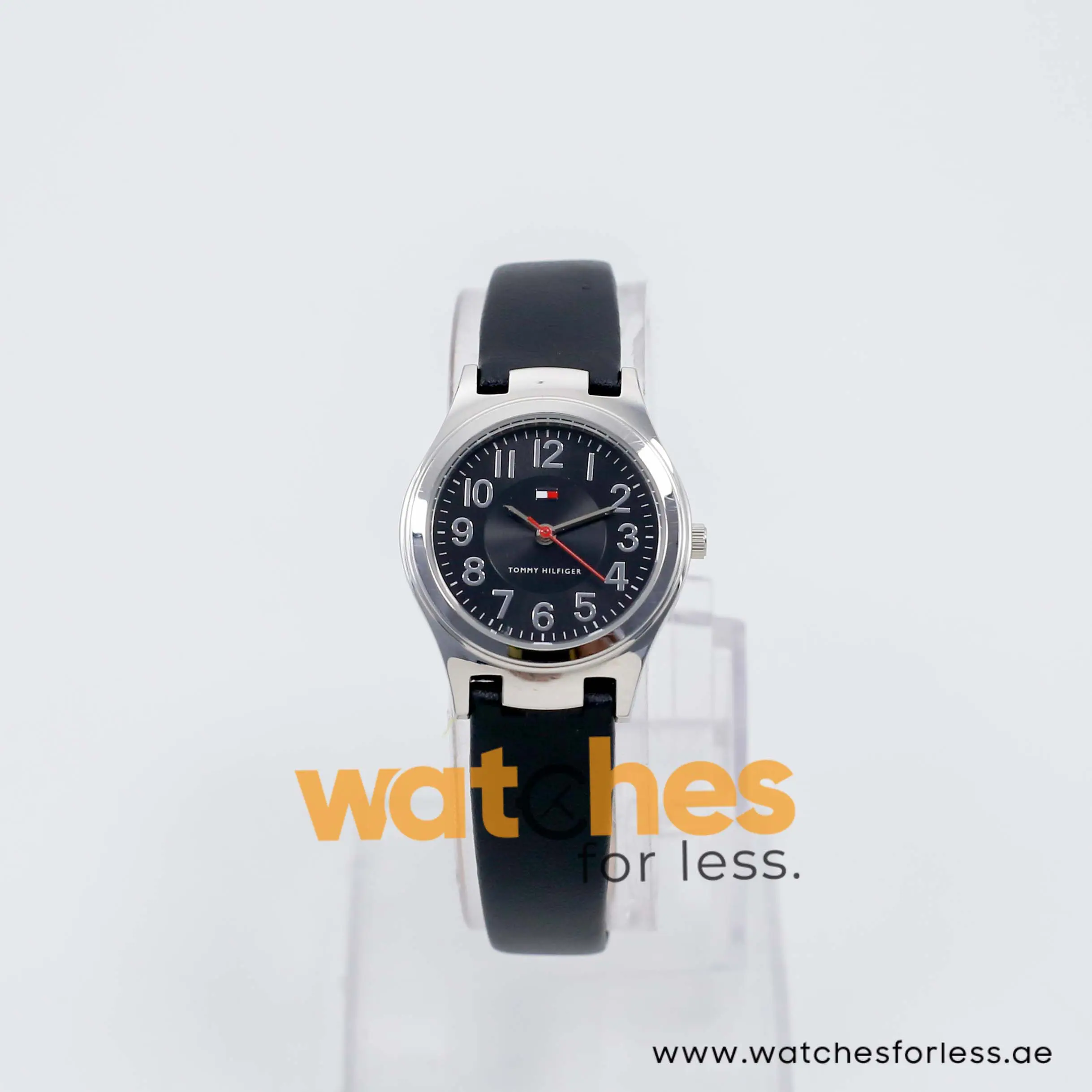 Tommy Hilfiger Women’s Quartz Black Leather Strap Black Dial 28mm Watch 1780684 UAE DUBAI AJMAN SHARJAH ABU DHABI RAS AL KHAIMA UMM UL QUWAIN ALAIN FUJAIRAH