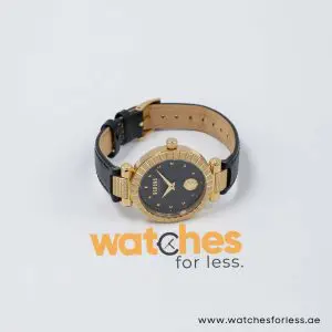 Versus by Versace Women’s Quartz Black Leather Strap Black Dial 36mm Watch VSP430129 UAE DUBAI AJMAN SHARJAH ABU DHABI RAS AL KHAIMA UMM UL QUWAIN ALAIN FUJAIRAH