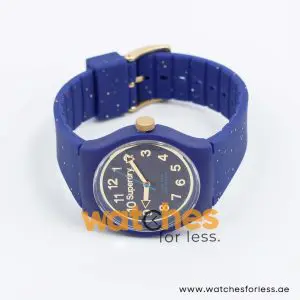 Alternative view of Superdry Women’s/Kids Quartz Navy Blue Silicone Strap Blue Dial 38mm Watch SYL167U