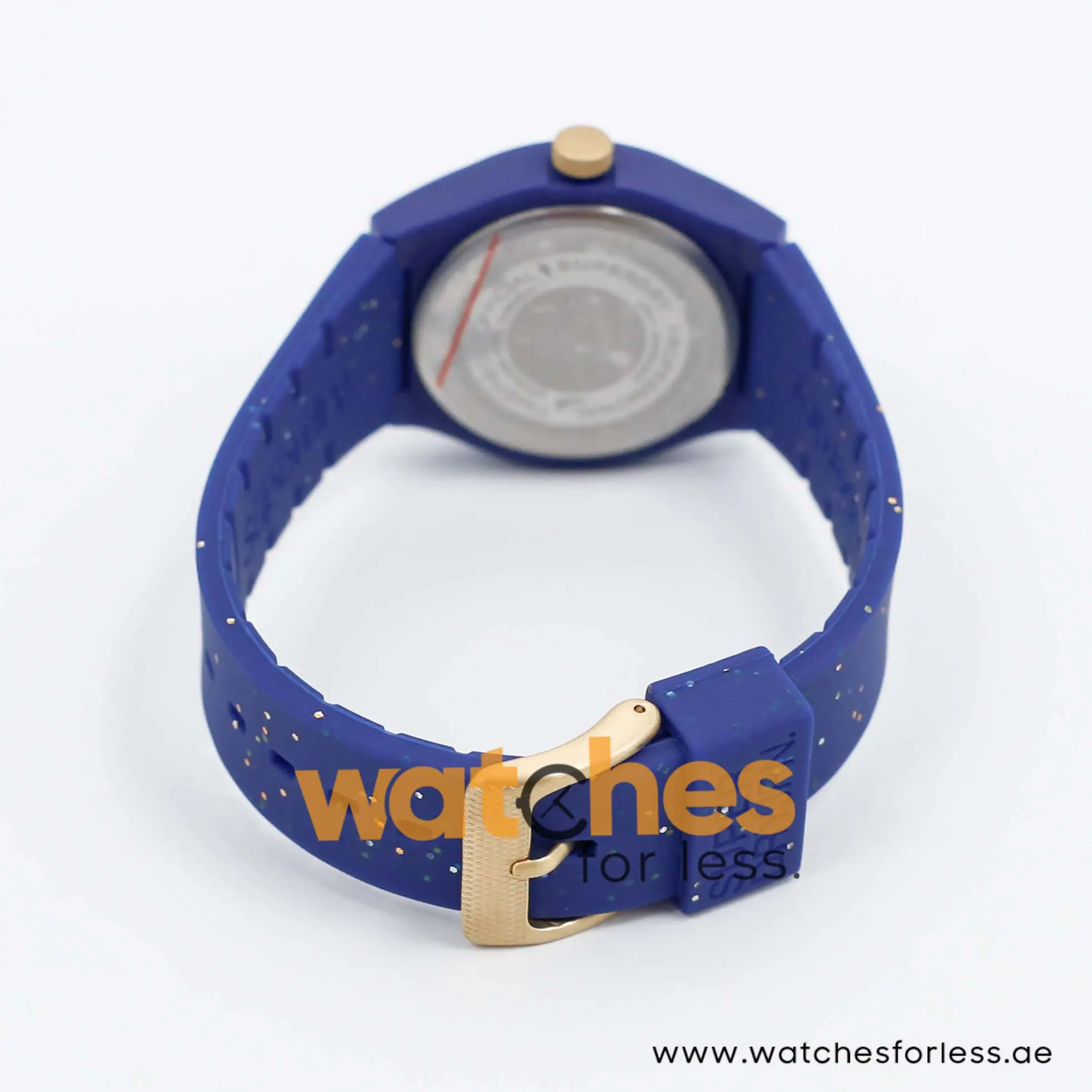Superdry Women’s Quartz Navy Blue Silicone Strap Blue Dial 38mm Watch SYL167U