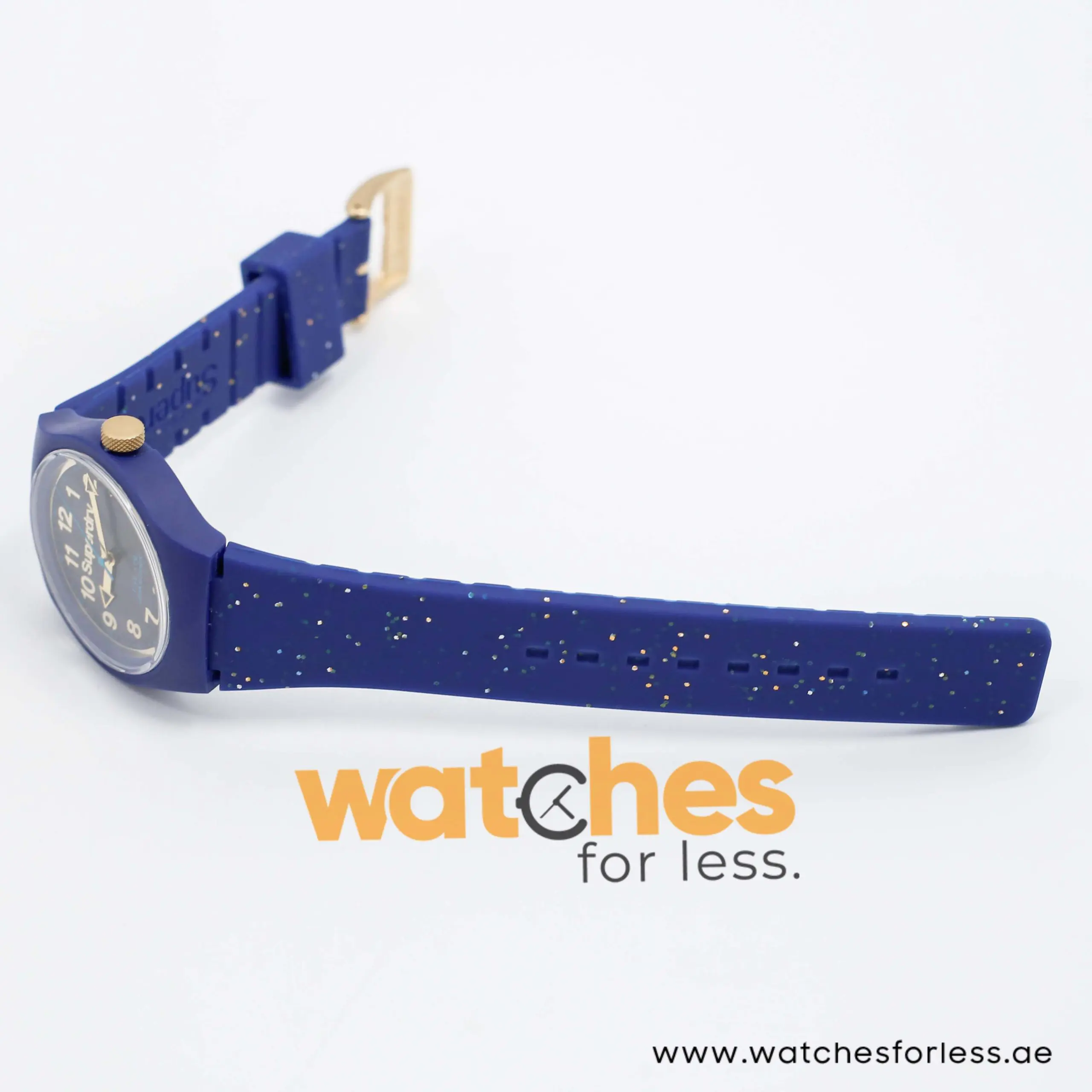 Superdry Women’s/Kids Quartz Navy Blue Silicone Strap Blue Dial 38mm Watch SYL167U - Image 5