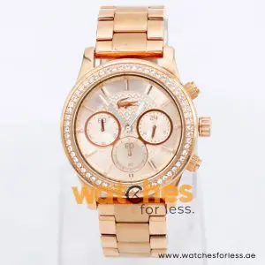 Lacoste Women’s Quartz Rose Gold Stainless Steel Rose Gold Dial 40mm Watch 2000834